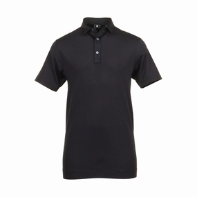 FootJoy Jacquard Dot Lisle Golf Shirt