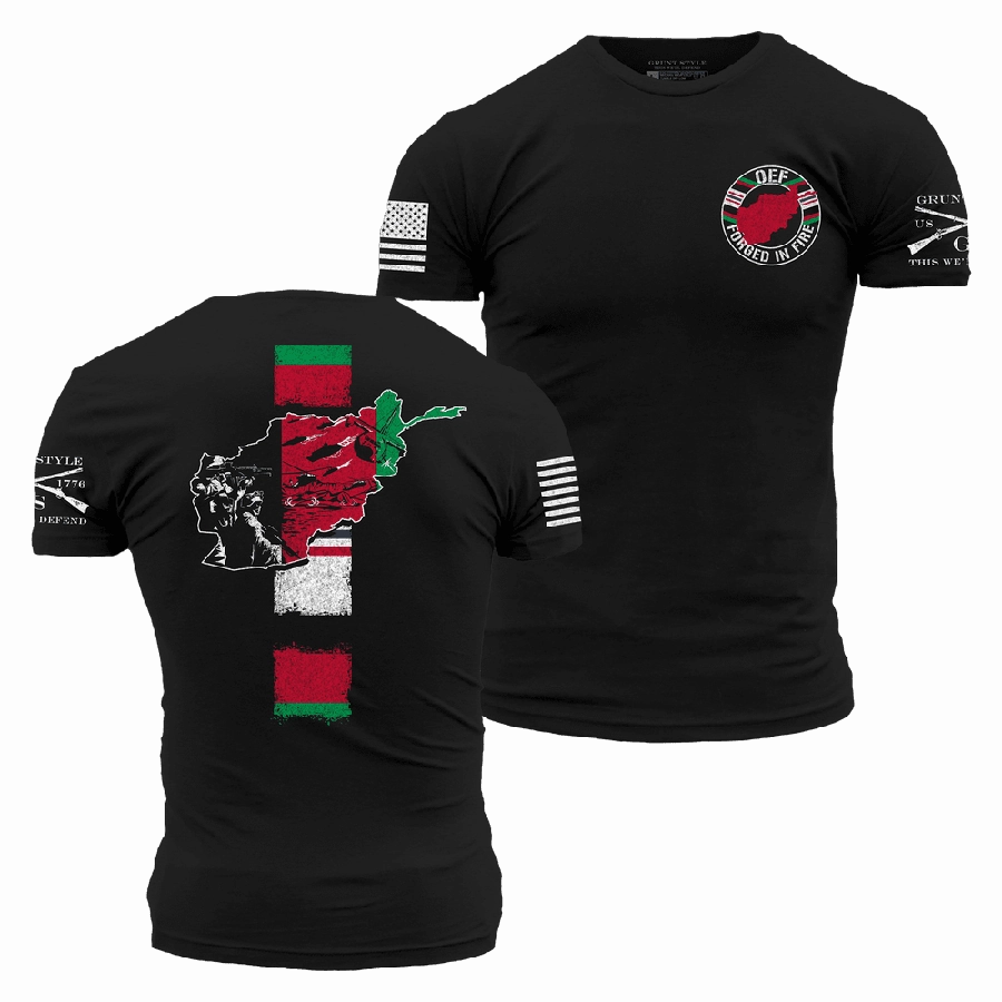 Forged In Fire OEF 2.0 T-Shirt - Black
