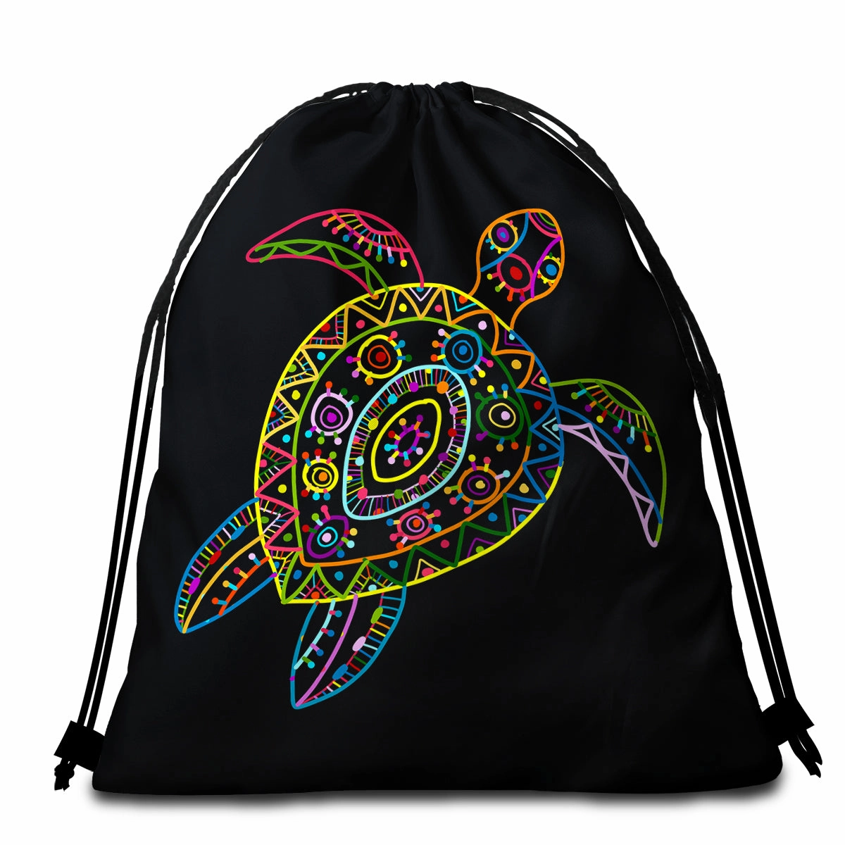 Free Spirit Turtle Towel   Backpack