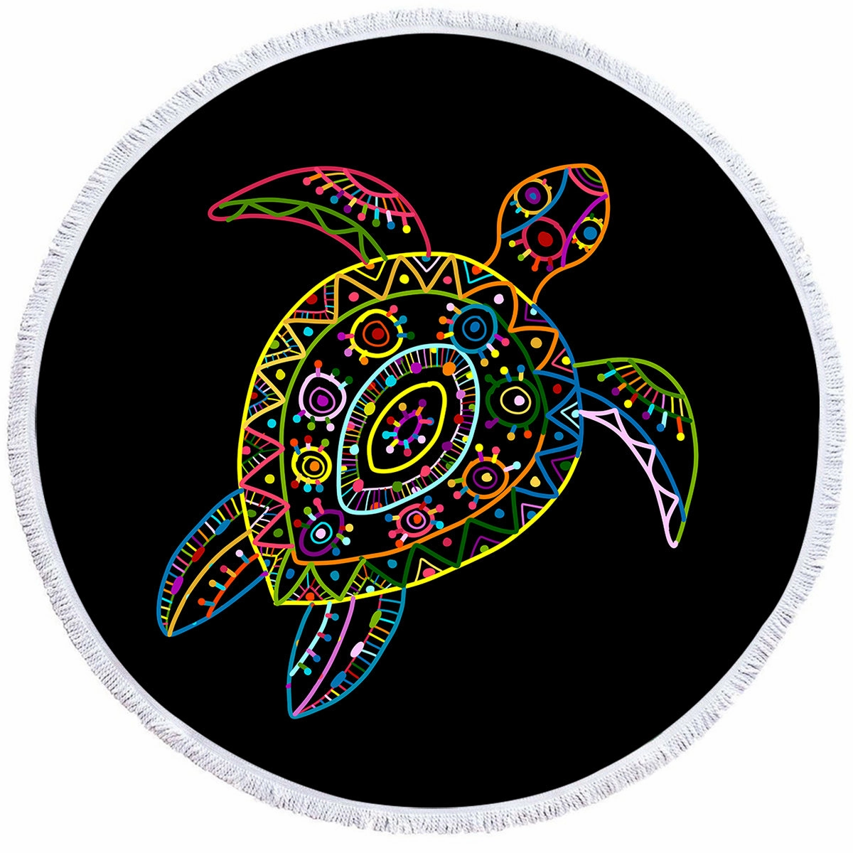 Free Spirit Turtle Towel   Backpack