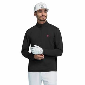 G/FORE Brushed Back Tech 1/4 Zip Pullover