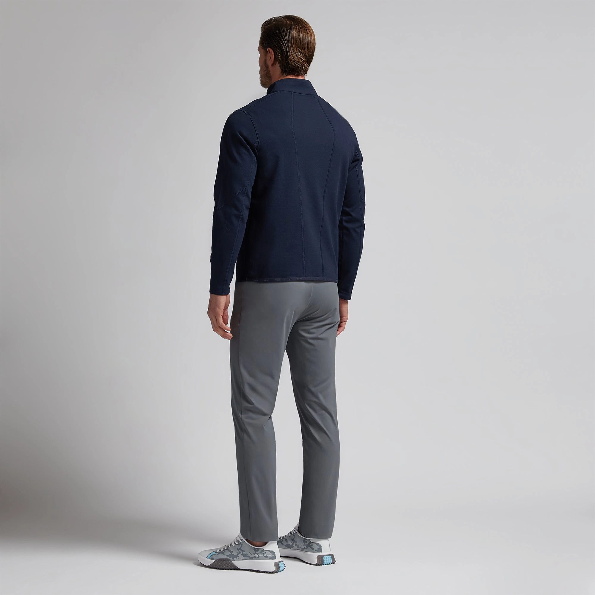 G/FORE Double Knit Waffle Stitch 1/4 Zip