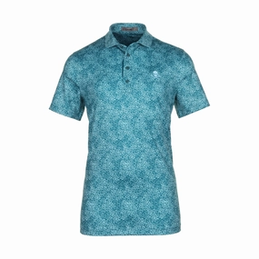G/FORE Hydrangea Tech Jersey Polo Shirt