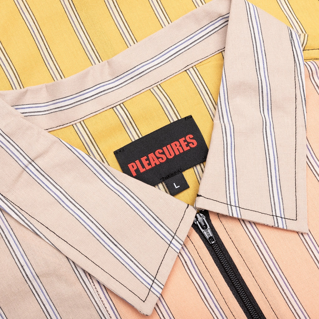 Garner Zip Shirt - Peach