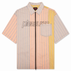 Garner Zip Shirt - Peach