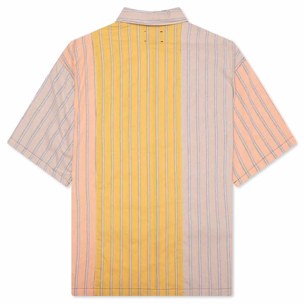 Garner Zip Shirt - Peach