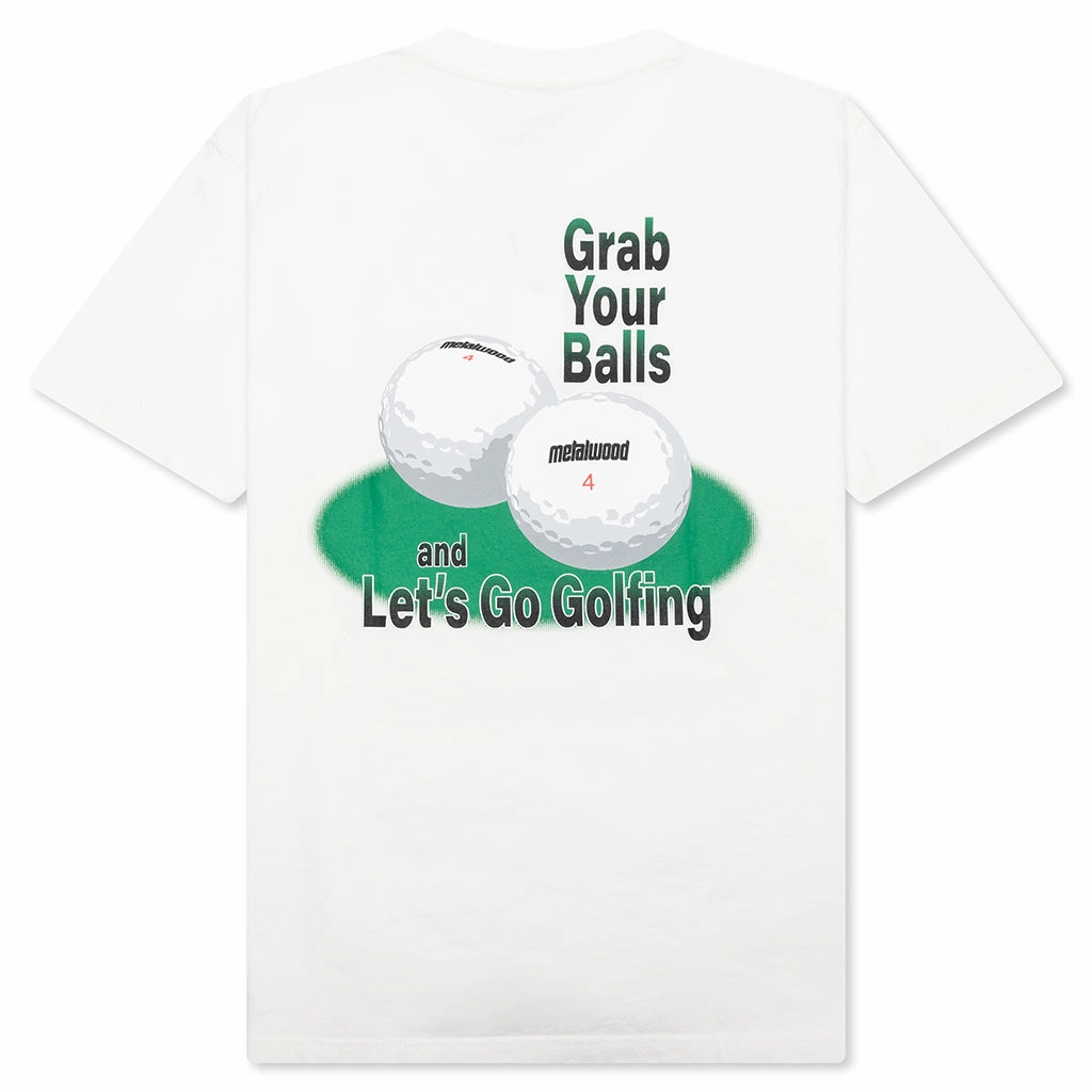 Grab Your Balls T-Shirt - White