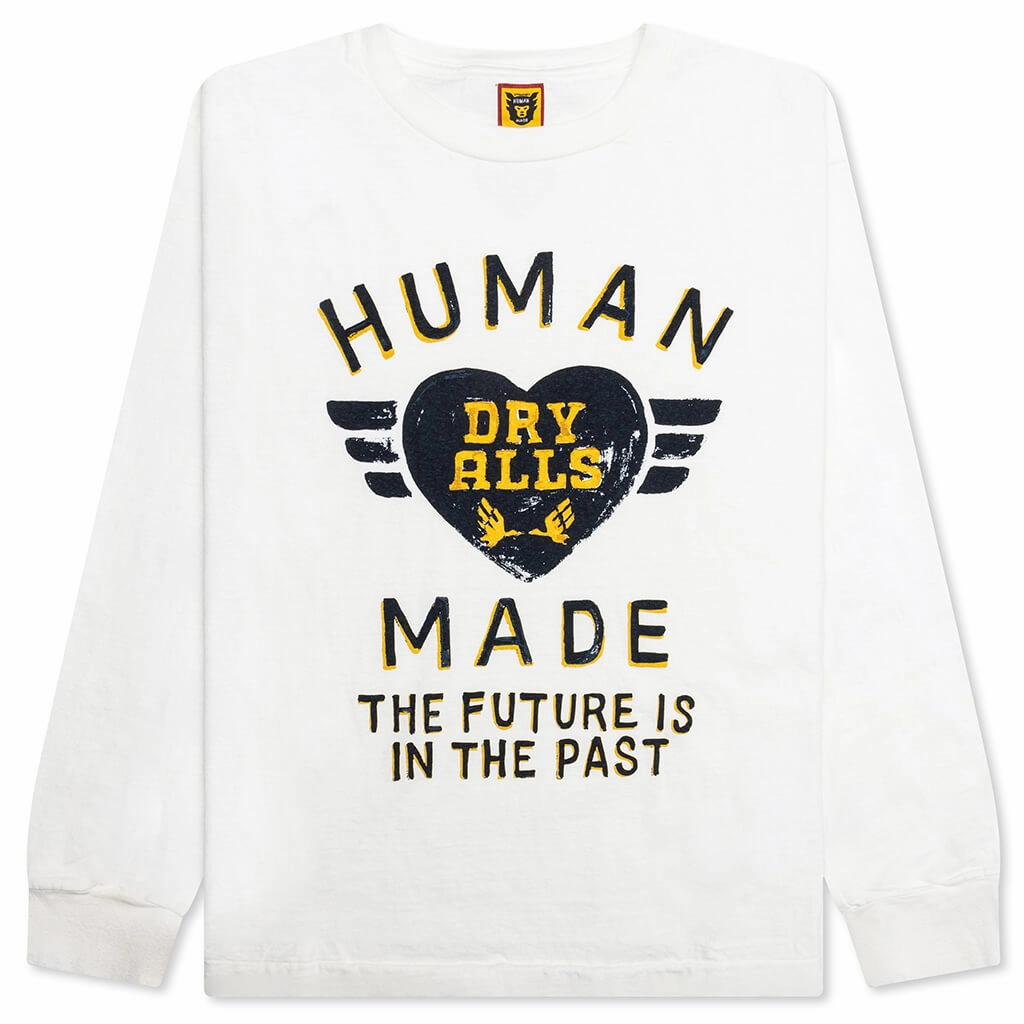 Graphic L/S T-Shirt - White