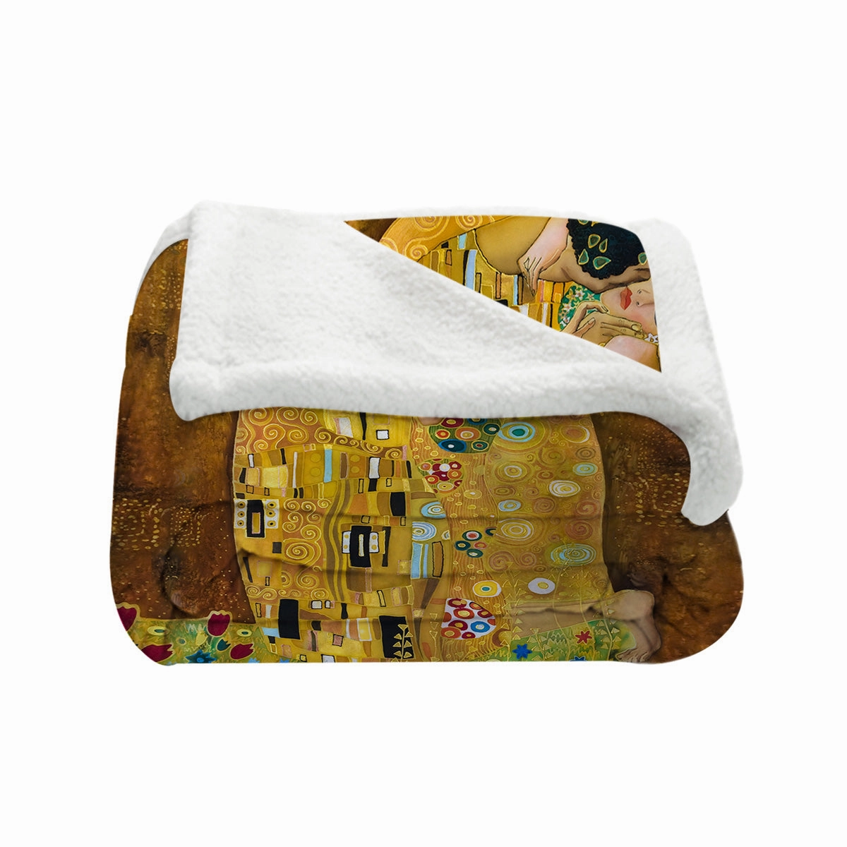 Gustav Klimt's The Kiss Bedspread Blanket