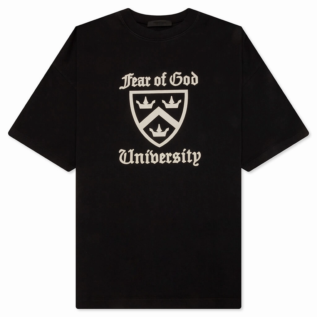 Heavy Crewneck Tee - Black