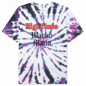 High Times Tie Dye Crewneck T-Shirt Type-2 - Multi