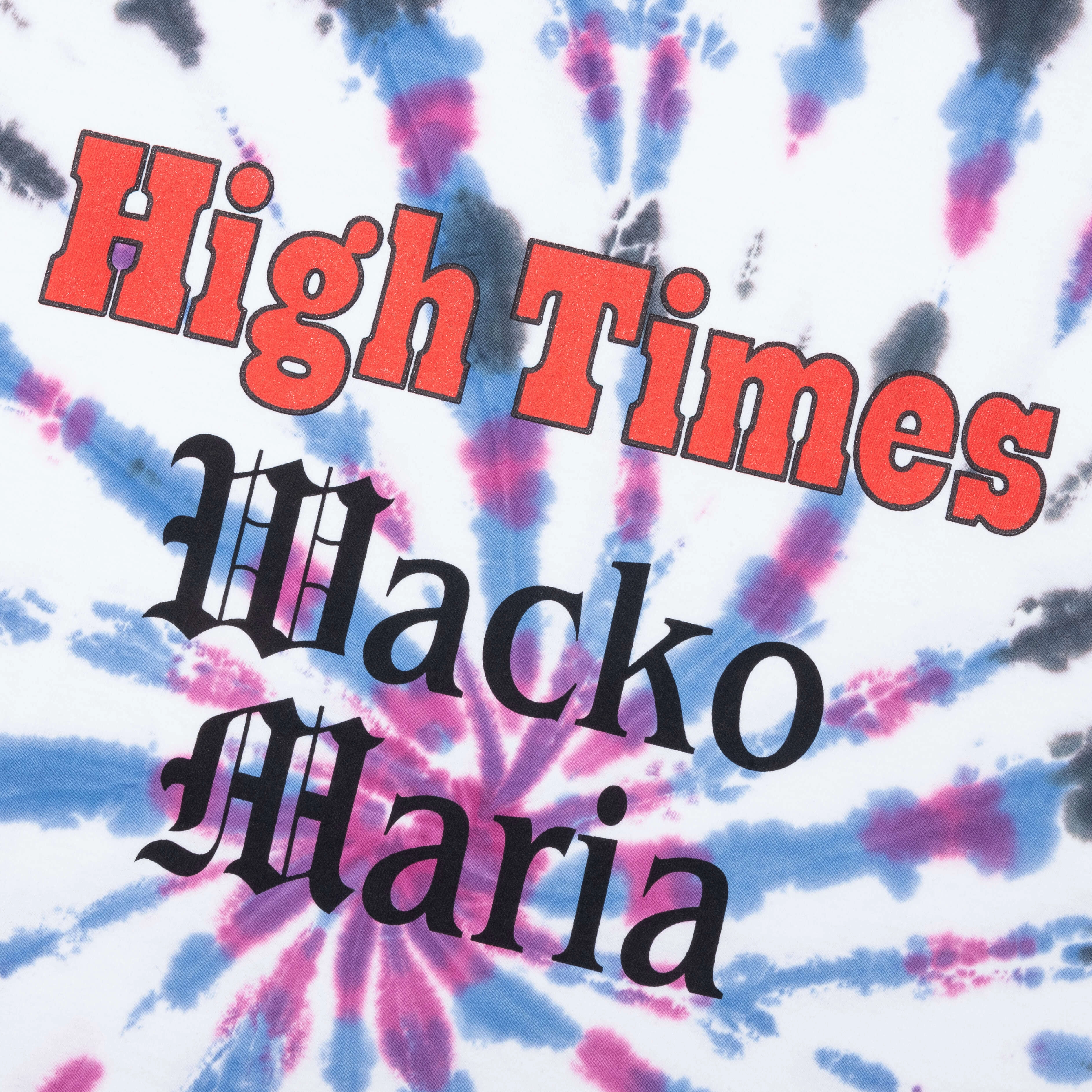 High Times Tie Dye Crewneck T-Shirt Type-2 - Multi