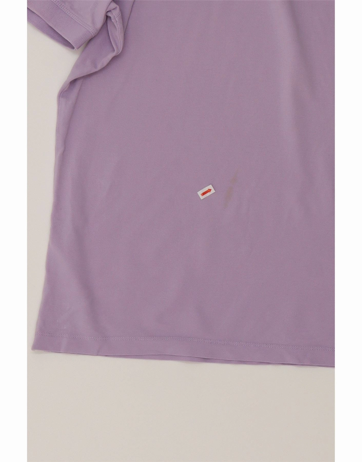 HUGO BOSS Mens Polo Shirt XL Purple Cotton