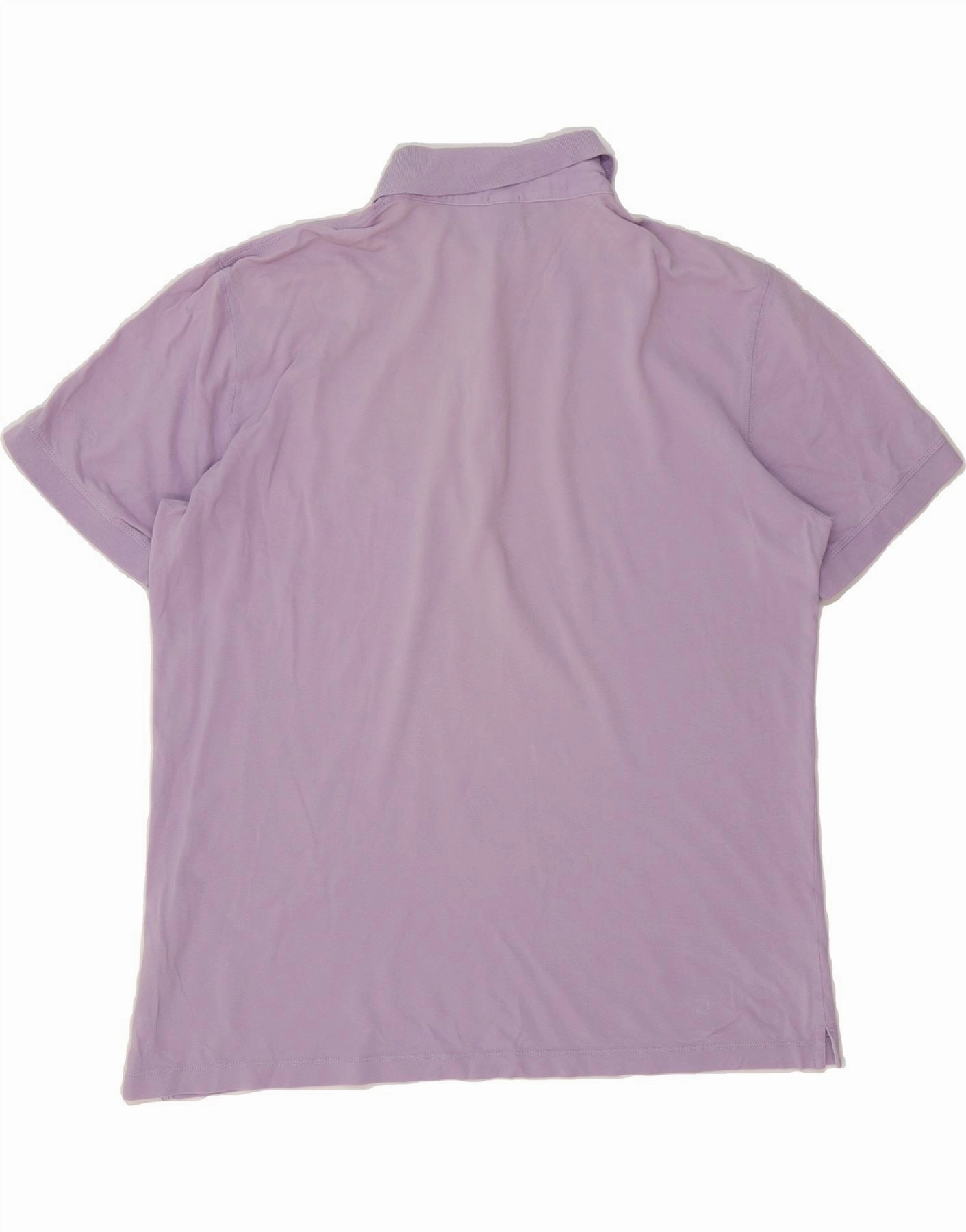 HUGO BOSS Mens Polo Shirt XL Purple Cotton