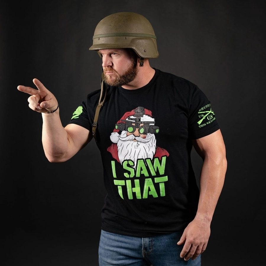I Saw That T-Shirt - Black