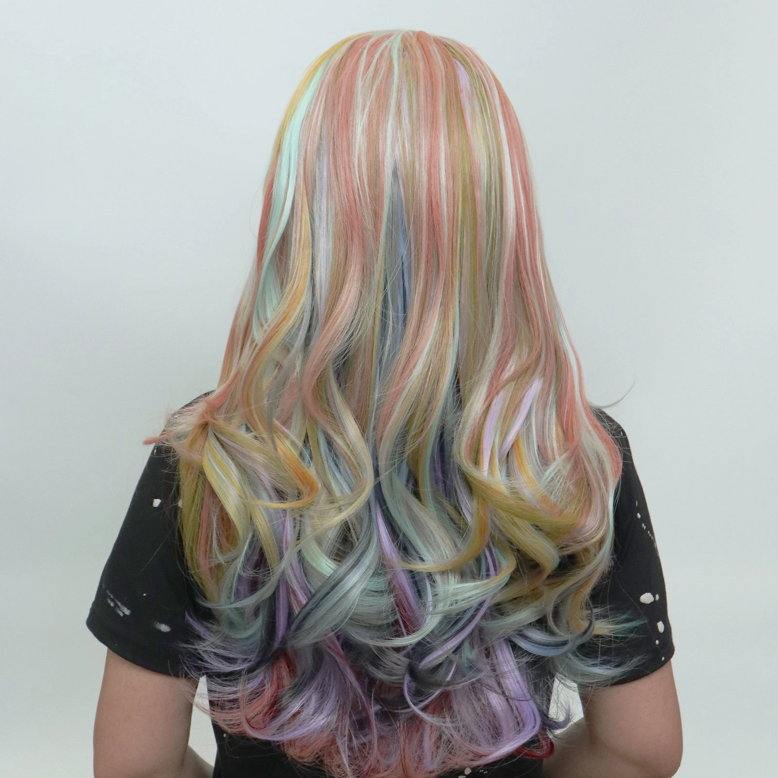 IMstyle Doreen Glueless 13*3 free parting with colorful color and layer wavy style
