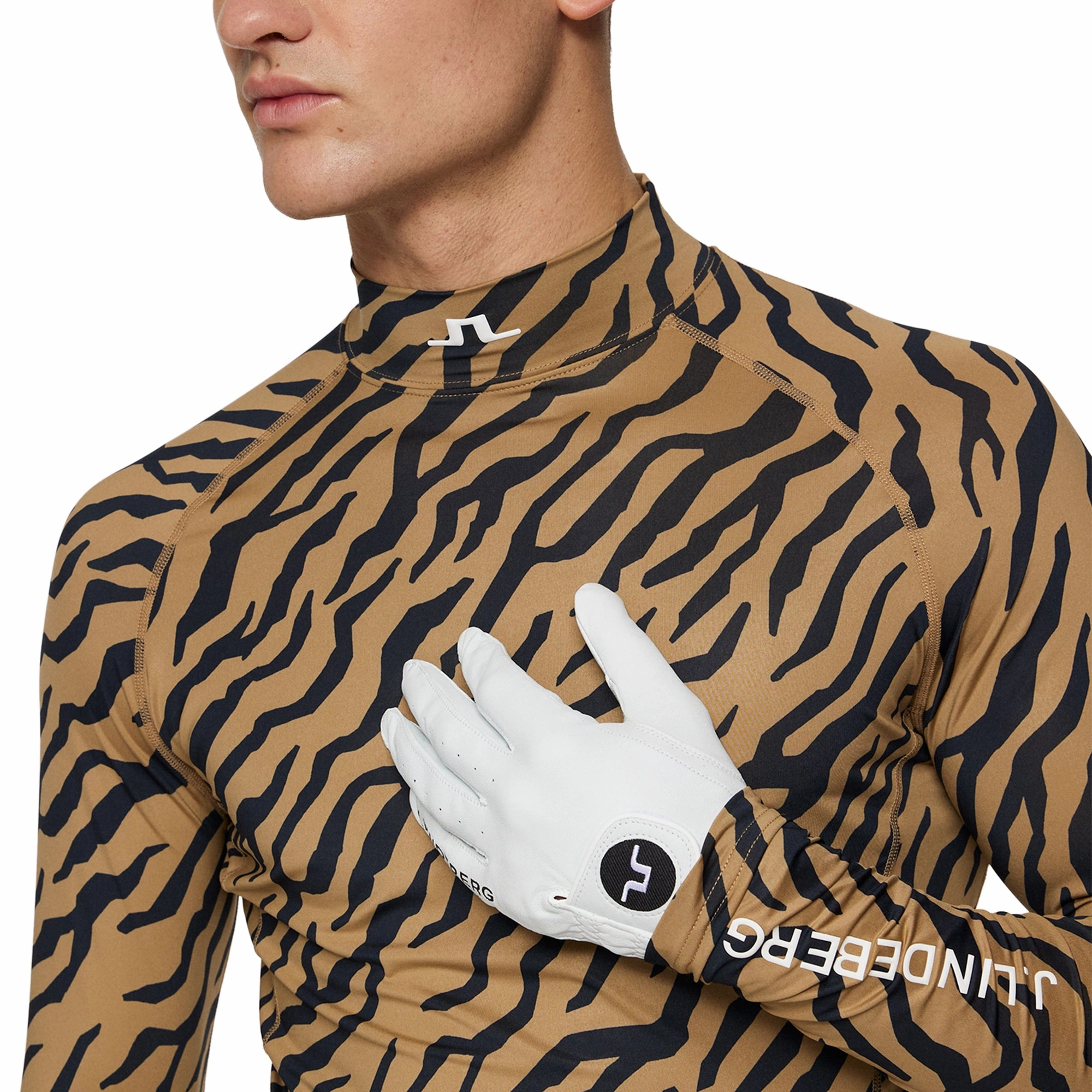 J.Lindeberg Golf Ello Print Compression Baselayer SS25
