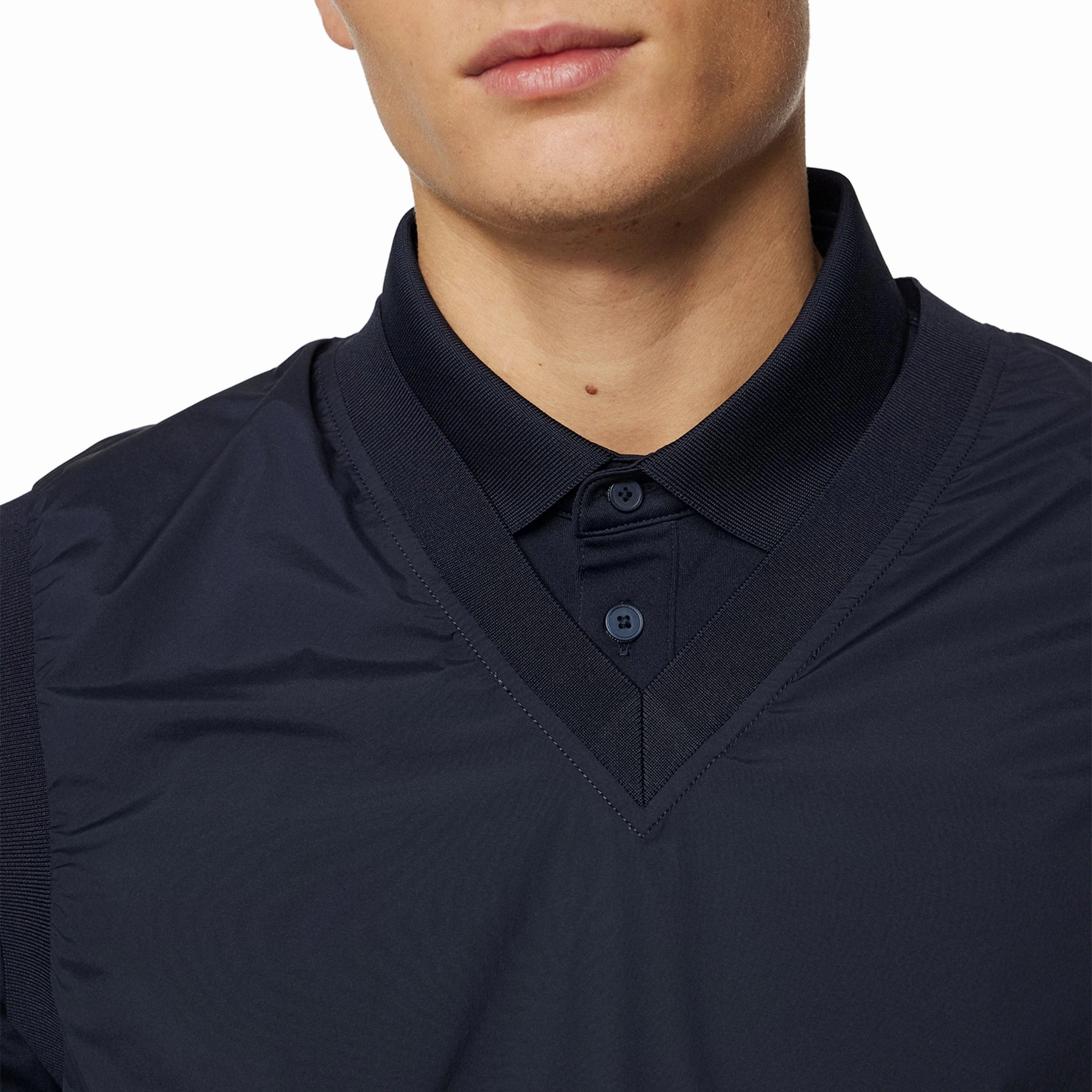 J.Lindeberg Golf Hybrid Vest Windbreaker SS25