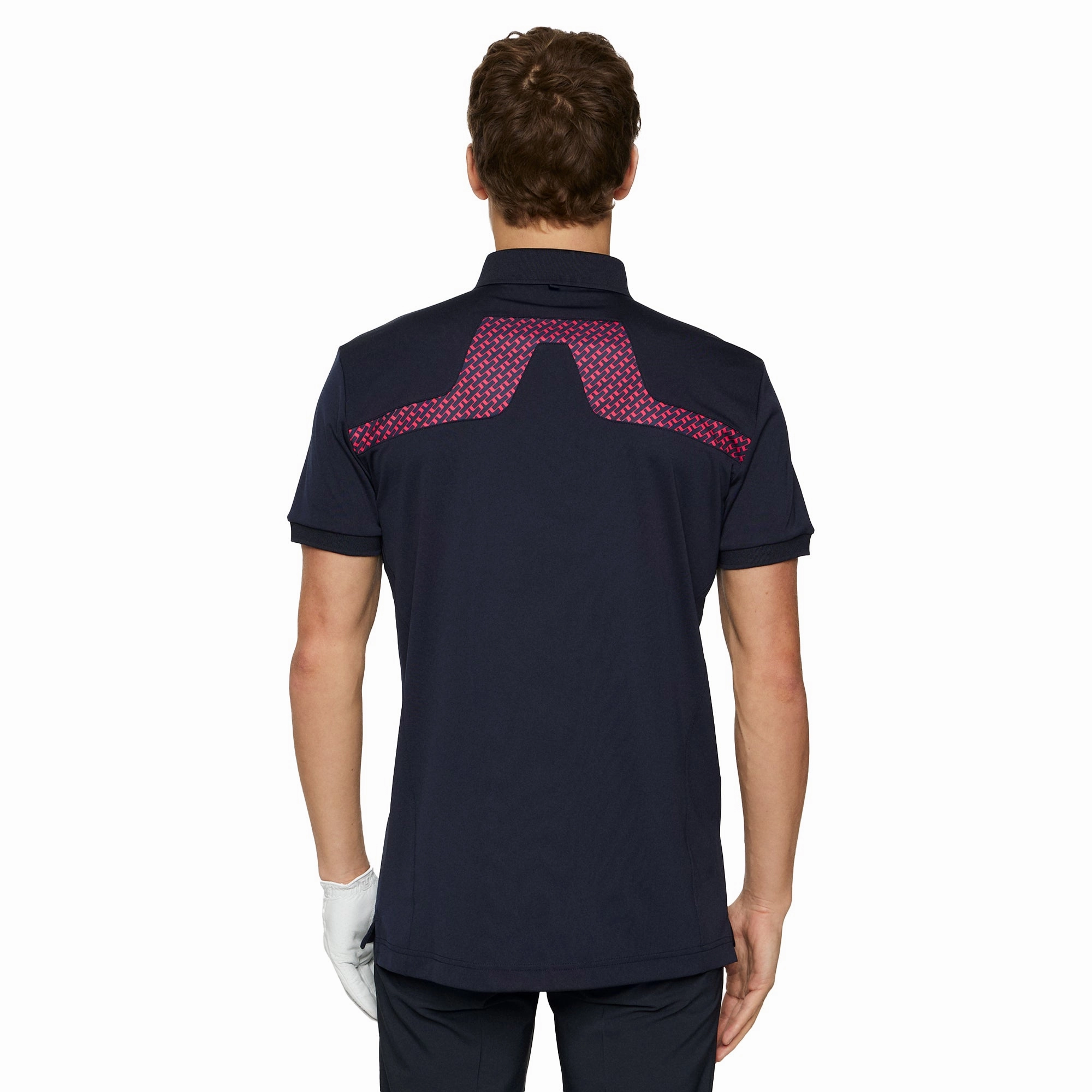 J.Lindeberg Golf KV Print Polo Shirt SS25