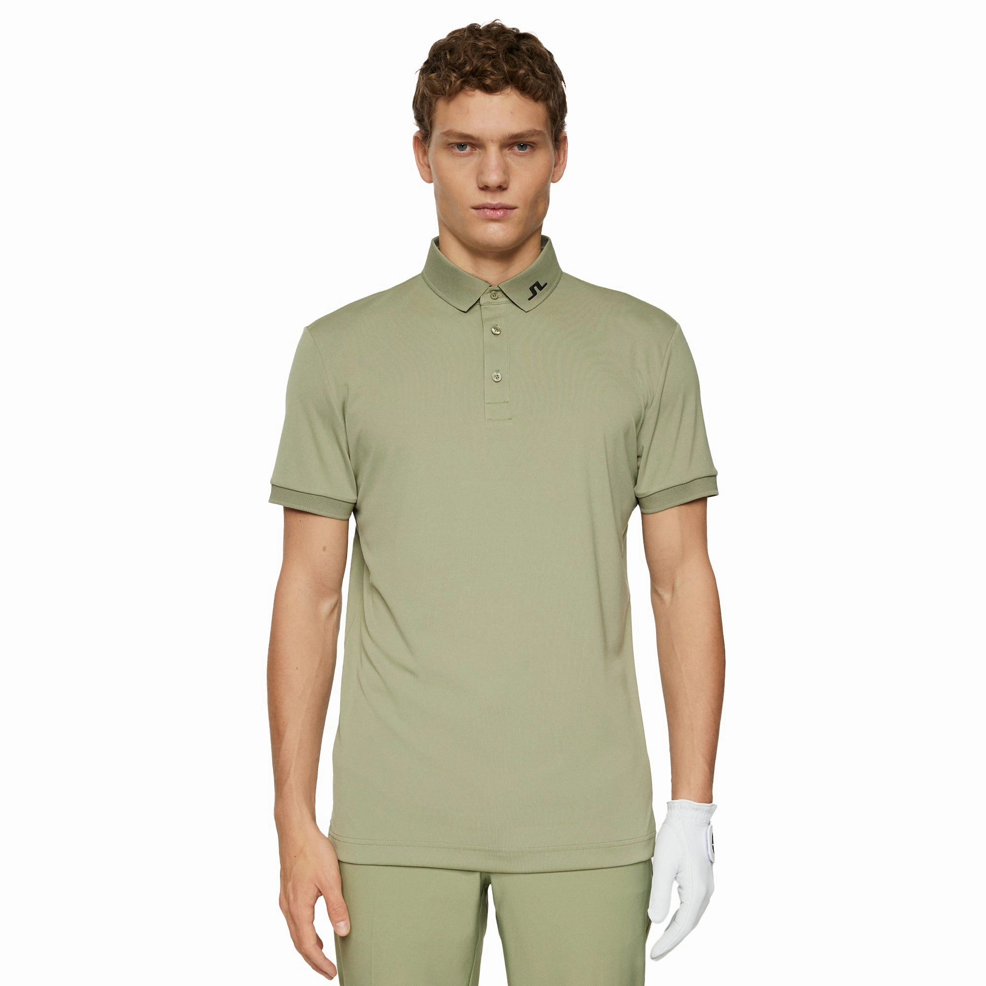 J.Lindeberg Golf KV Print Polo Shirt SS25