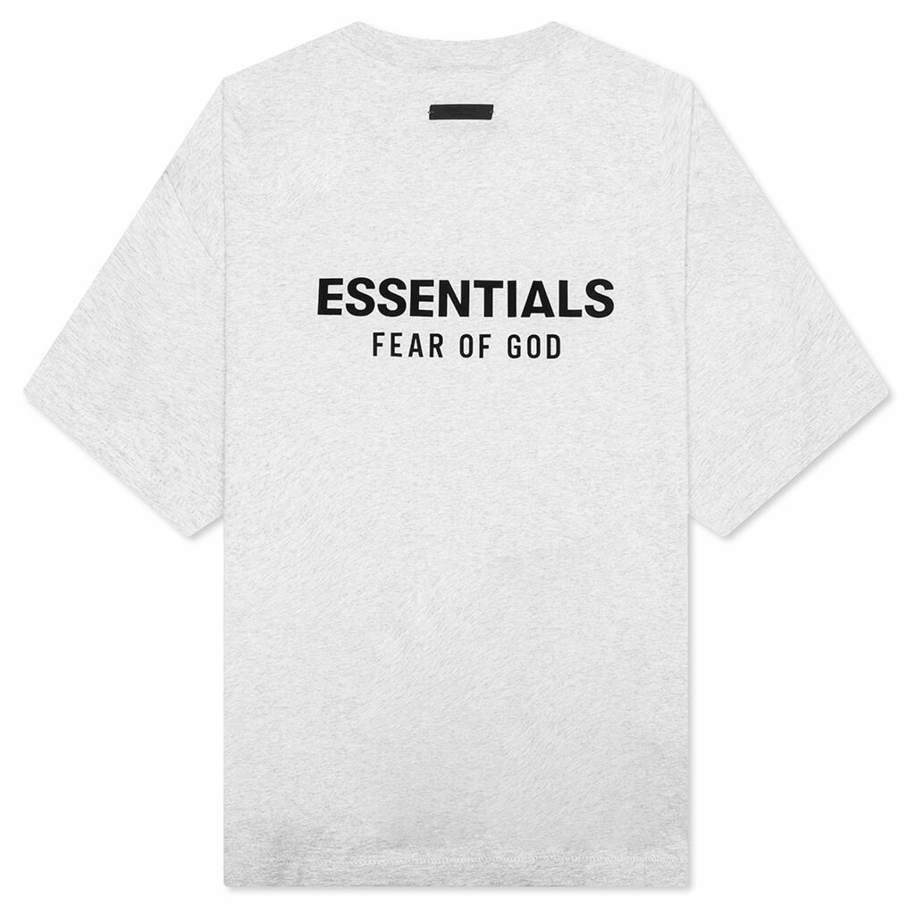 Jersey Crewneck T-Shirt - Light Heather Gray