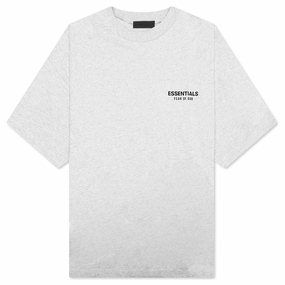 Jersey Crewneck T-Shirt - Light Heather Gray