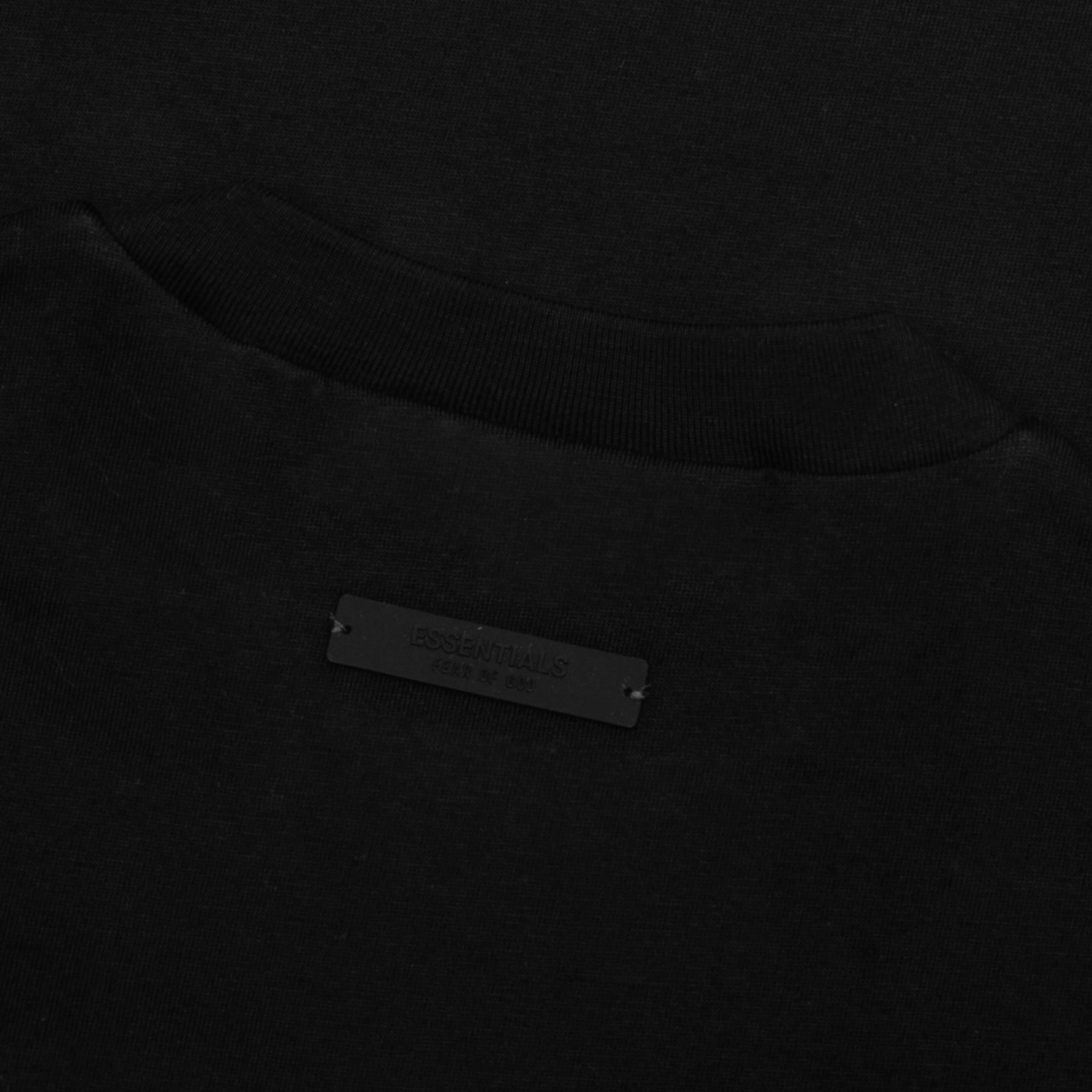 Kid's Jersey Crewneck Tee - Black