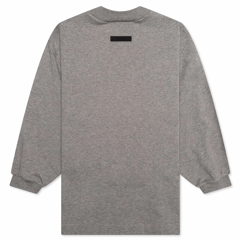 Kid's Jersey Long Sleeve Tee - Heather Gray