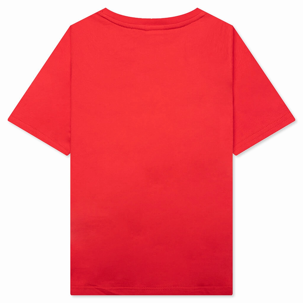 Kids Home S/S Tee - Racing Red