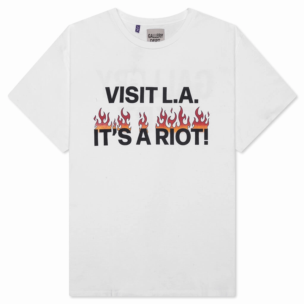 L.A. Riot Tee - White