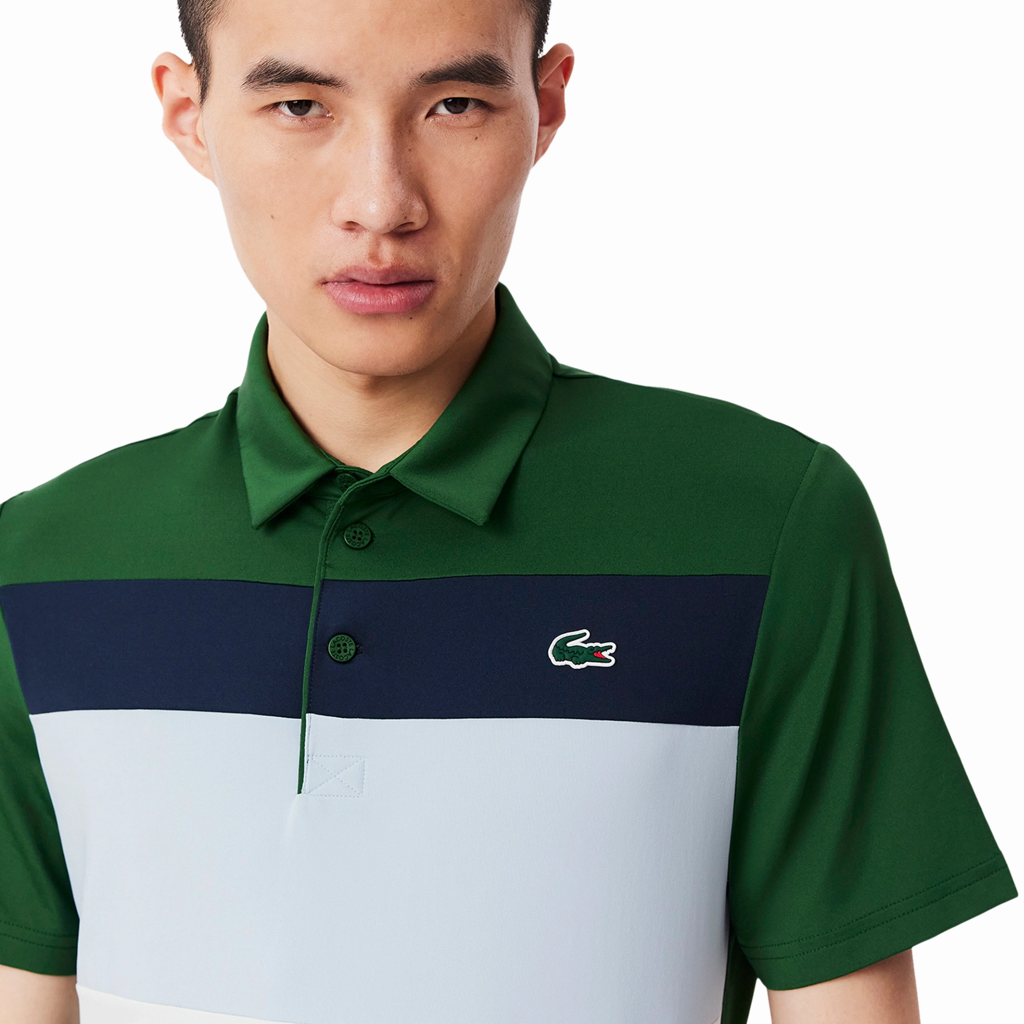 Lacoste Golf Colour Block Polo Shirt