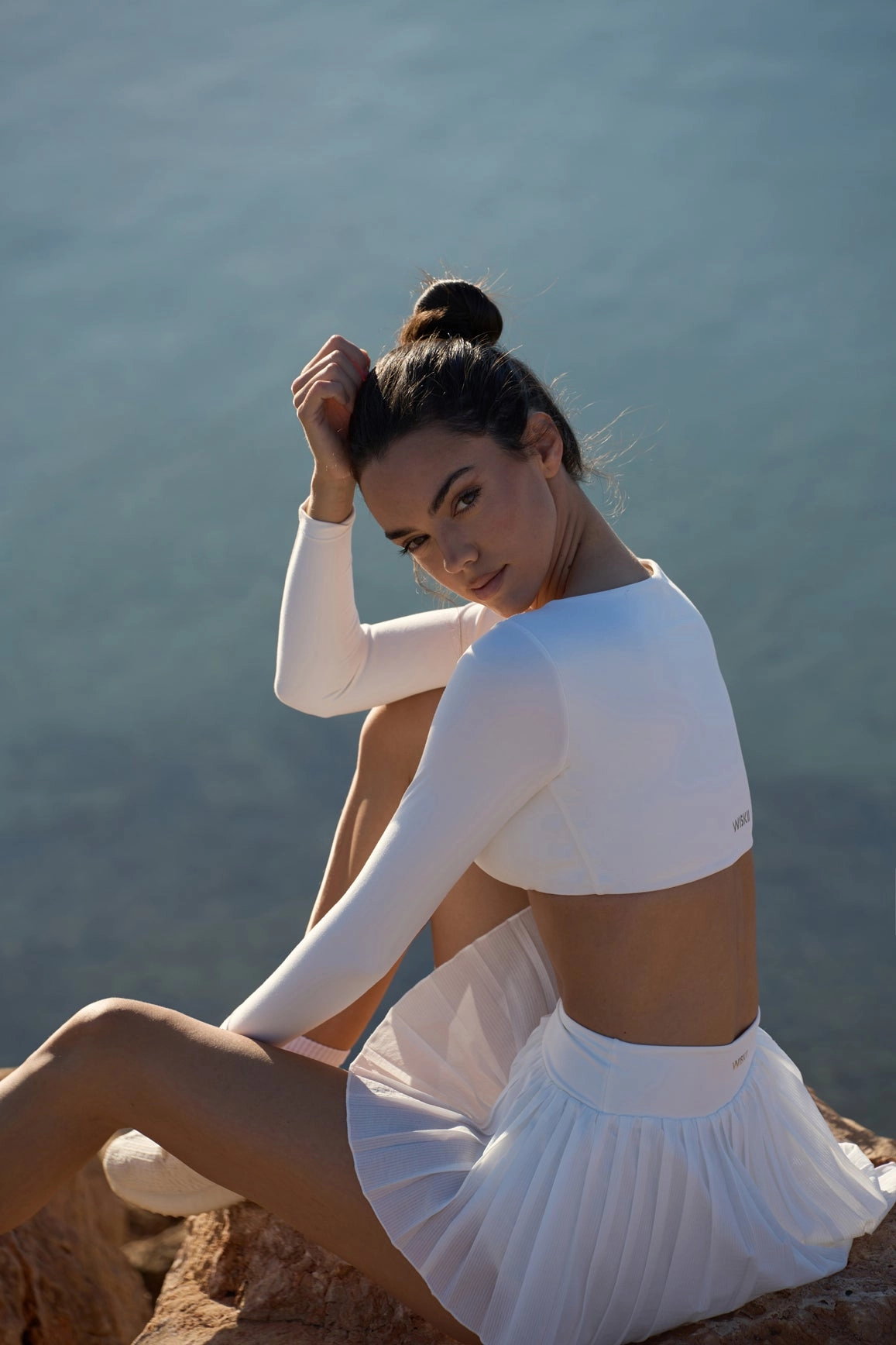 Long Sleeve Ruched Bra