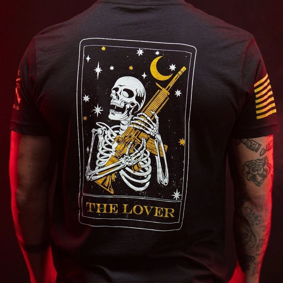 Lover Tarot T-Shirt - Black