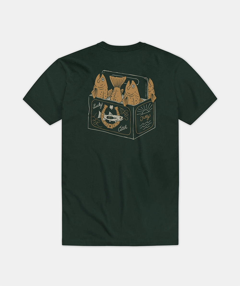 Lucky Catch Tee - Green
