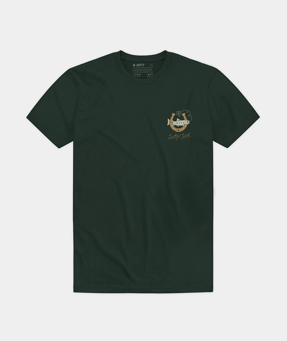 Lucky Catch Tee - Green