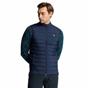 Lyle & Scott Golf Hybrid Quilted Gilet