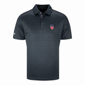 Men's Levelwear USMNT System Grey Polo