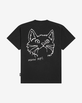 Meow T-Shirt Black