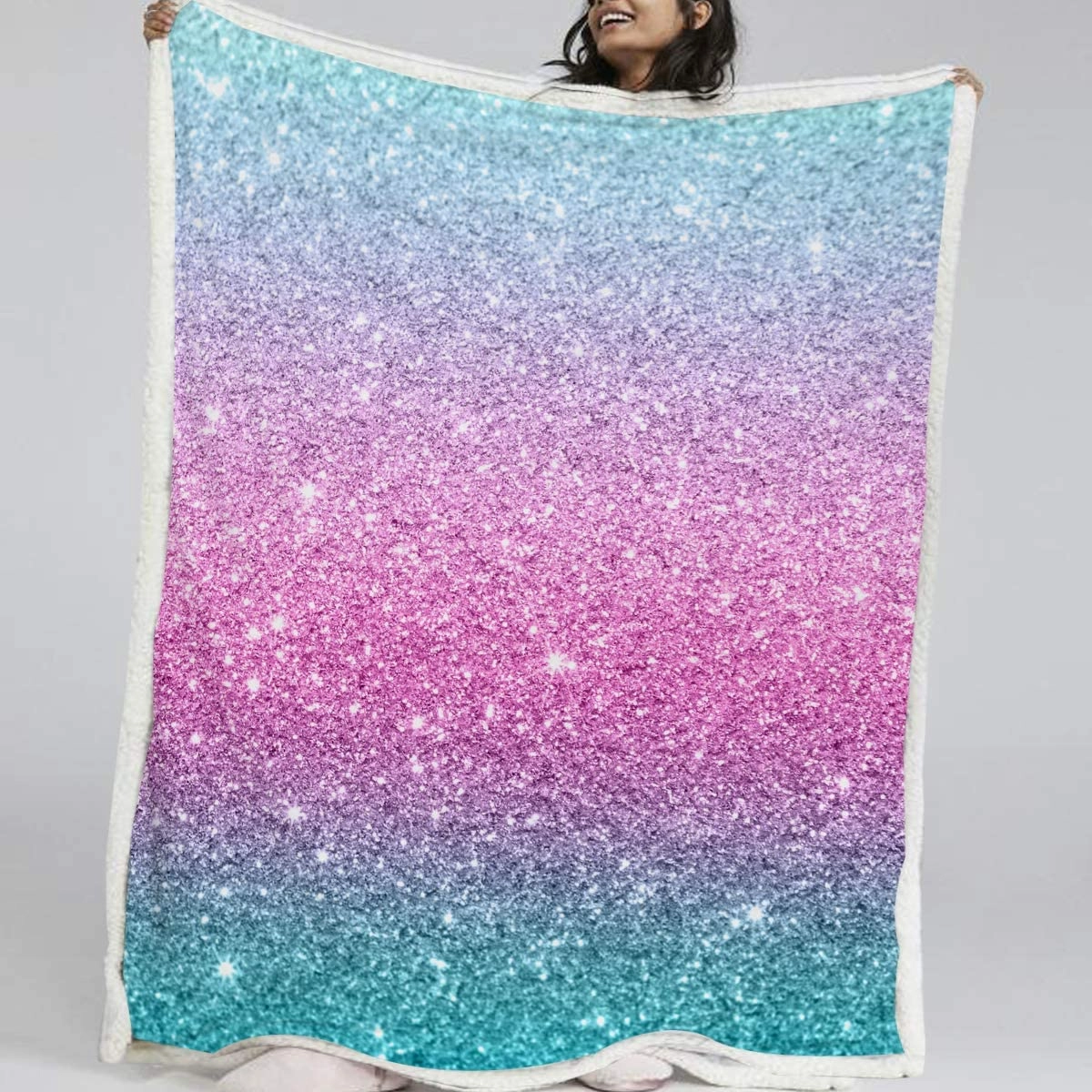 Mermaid Dreams Soft Sherpa Blanket