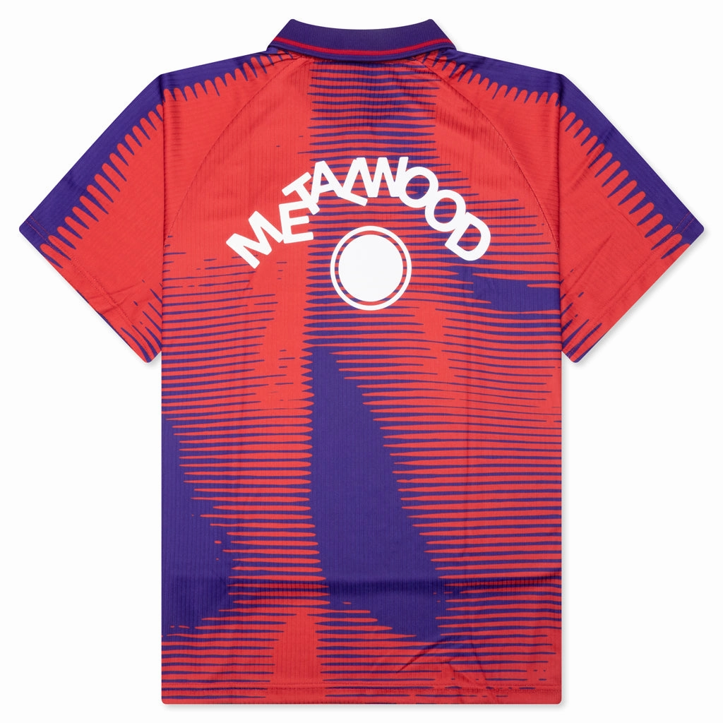 Metalwood x Maxfli Statue Polo - Pomegranate