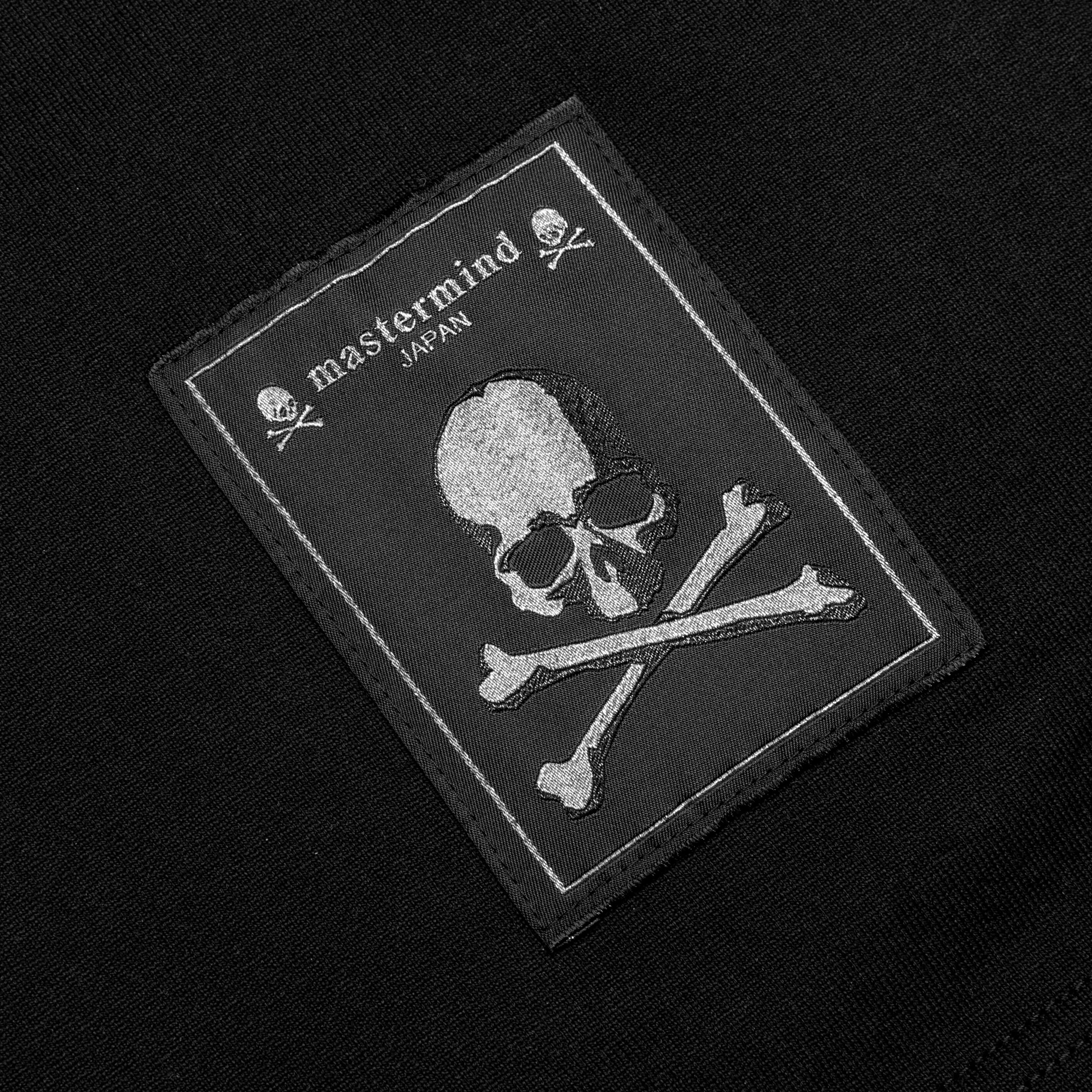 Micro Skull Knit T-Shirt - Black