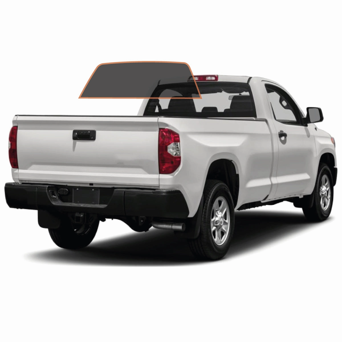 MotoShield Pro Premium Professional 2mil Precut Ceramic Window Tint Film for 2007-2021 Toyota Tundra Standard Cab — (Solid Rear Windshield 15%)   Lifetime Warranty