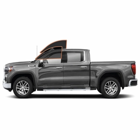 MotoShield Pro Premium Professional 2mil Precut Ceramic Window Tint Film for 2009-2021 Dodge Ram 3500 Crew Cab — (Front Driver/Passenger 25%)   Lifetime Warranty