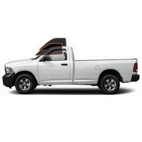 MotoShield Pro Premium Professional 2mil Precut Ceramic Window Tint Film for 2010-2018 Dodge Ram 1500 Standard Cab — (Front Driver/Passenger 25%)   Lifetime Warranty