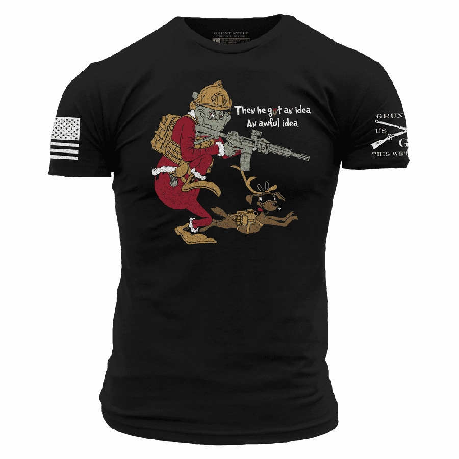 Operator Grinch T-Shirt - Black