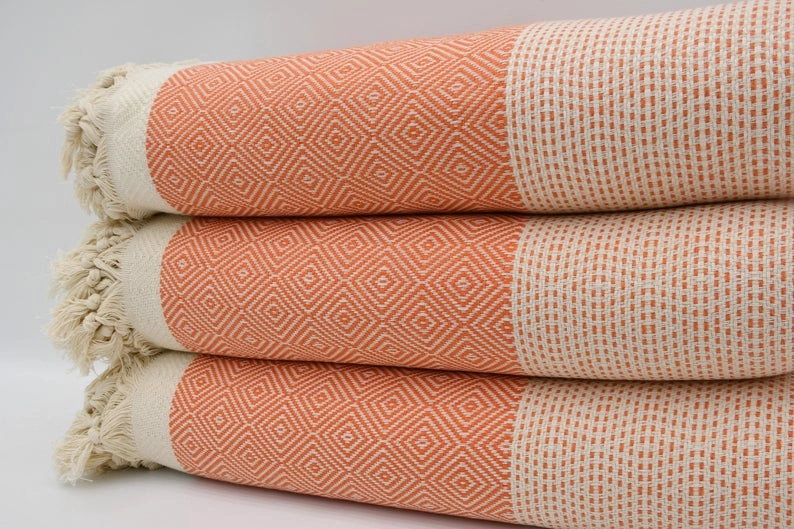 Orange Four Seasons Blanket