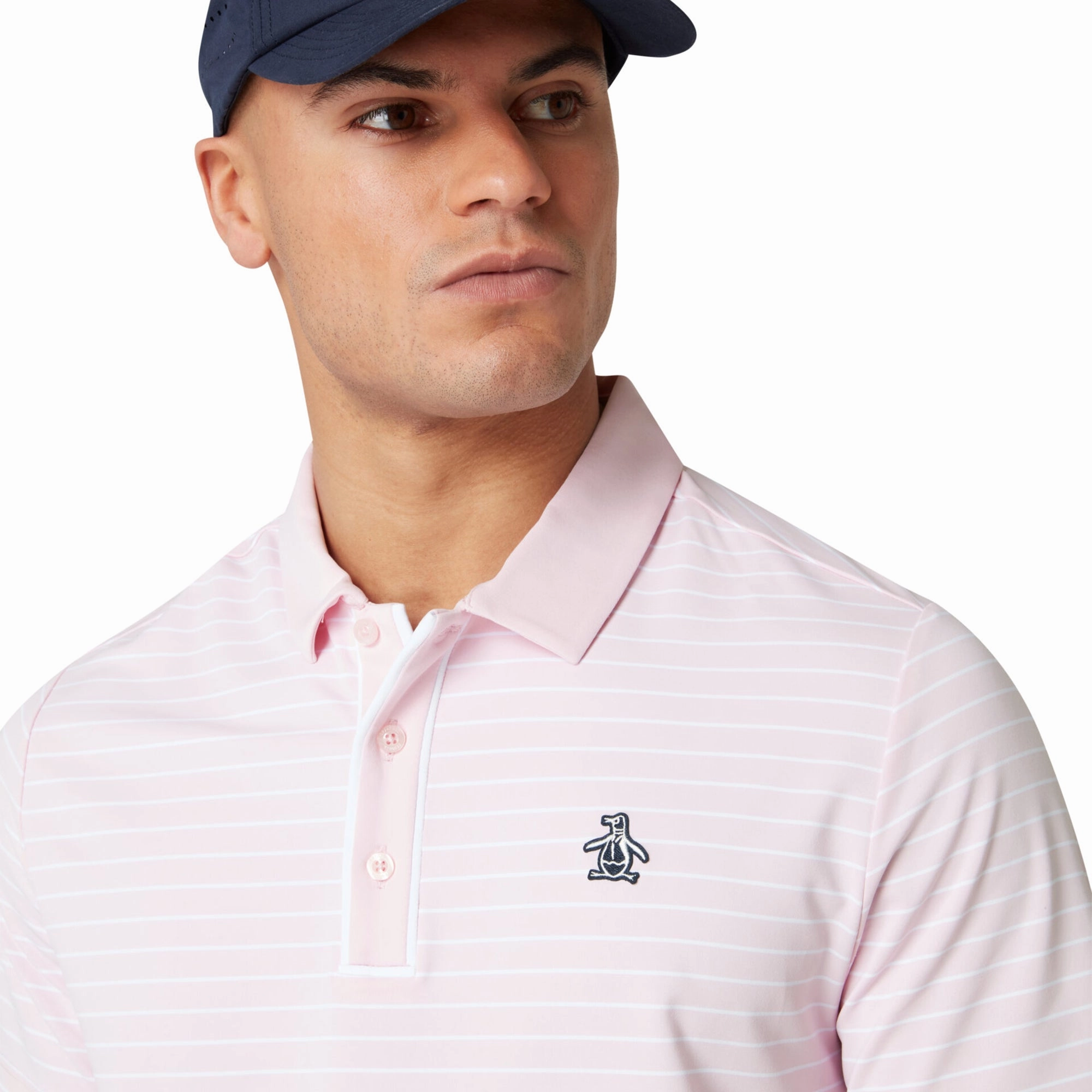 Original Penguin Golf Heritage Stripe Polo Shirt