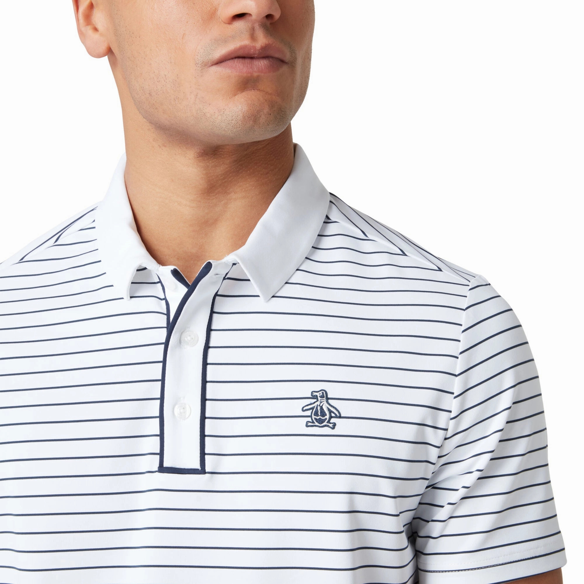 Original Penguin Golf Heritage Stripe Polo Shirt