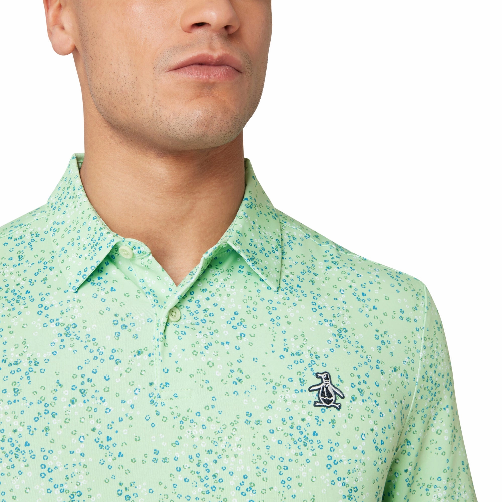 Original Penguin Golf Micro Abstract Polo Shirt