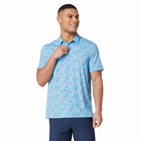 Original Penguin Golf Ocean Caddy Polo Shirt